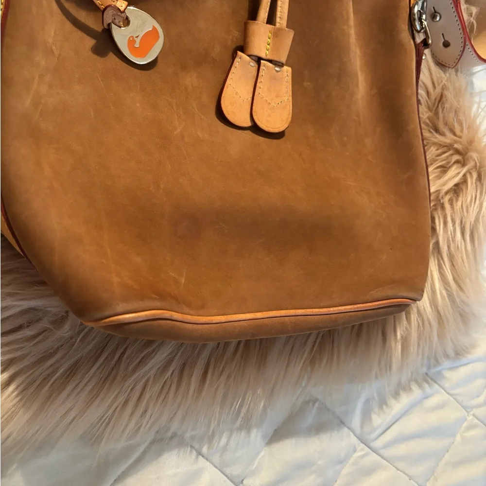 Elegant Brown Leather Hobo Bag